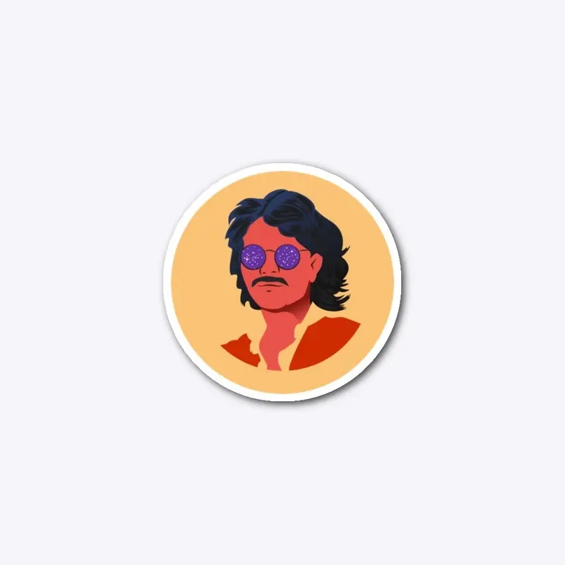 Disco Steve Logo Sticker