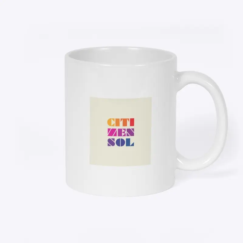 Citizen Sol 70's Logo Mug